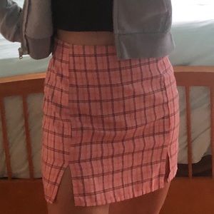 90s pink skirt